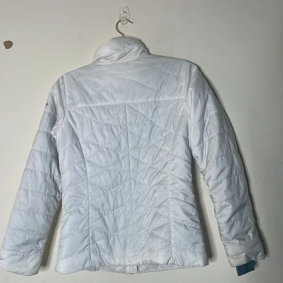 Columbia white Omni heart XS insulated ski jacket - Picture 2 of 5